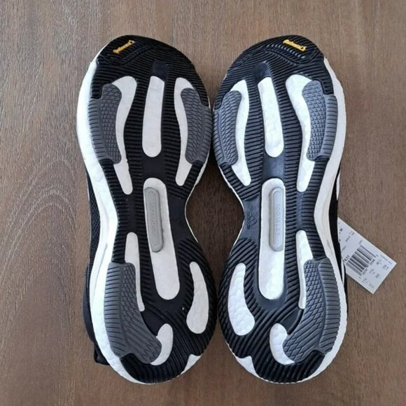 Adidas SolarGlide 6 - Color: Black/White/Grey - Size: Men 12 - Picture 8 of 10